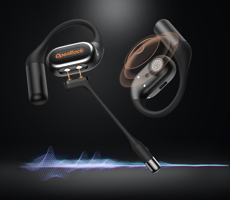 OpenRock Link 20 オープンイヤー型イヤホン ブームマイク付き OpenRockがKickstarterでLink 20を発表：仕事と生活のための画期