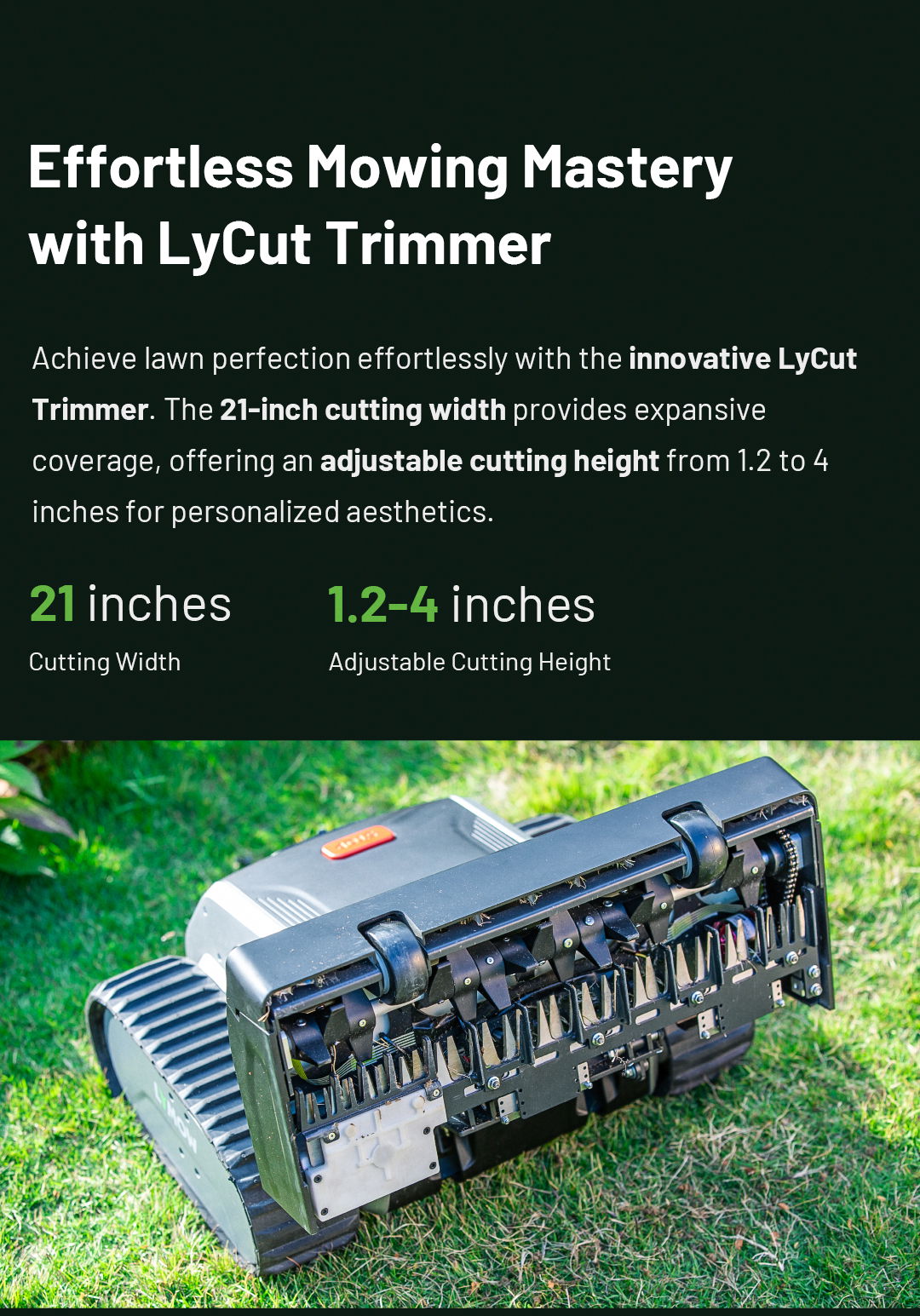 LYMOW ONE LAWN MOWER ROBOT Launching Soon on KICKSTARTER!