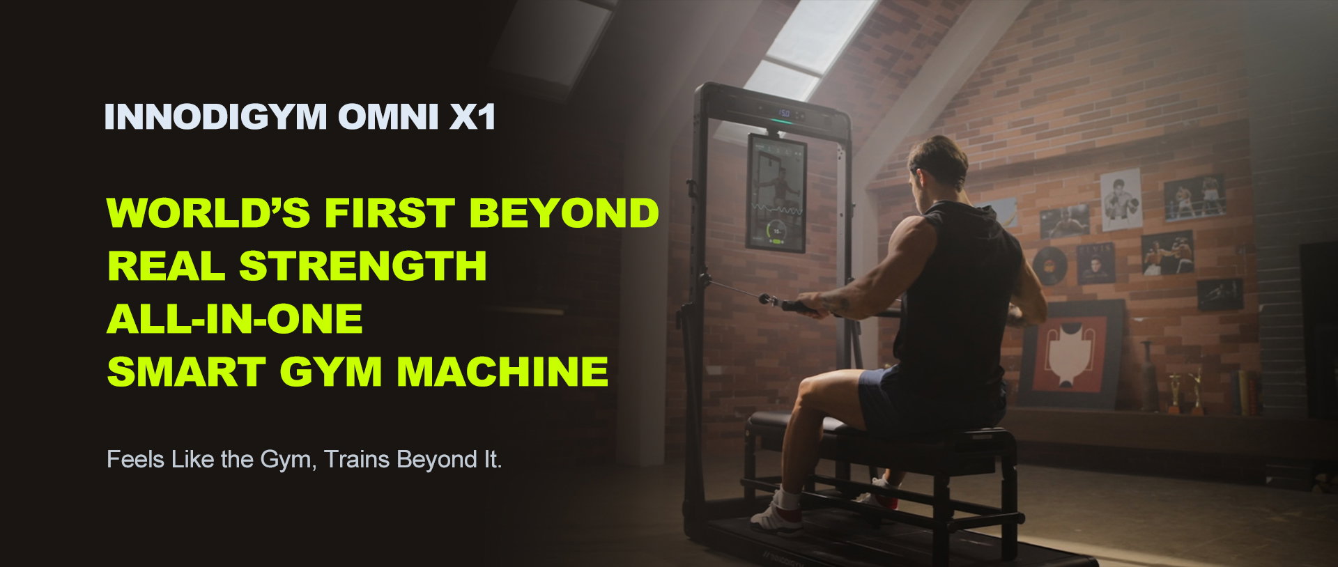 INNODIGYM OMNI X1 - Beyond Real Strength All-in-One Smart Gym Machine ...