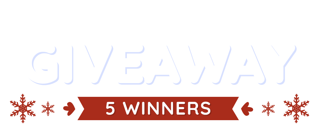 Mega Holiday Giveaway - 5 Winners!