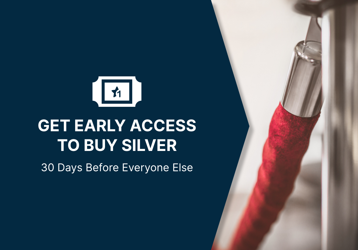 Get to the front of the line and purchase silver 30 days before the official Vaulted silver launch.