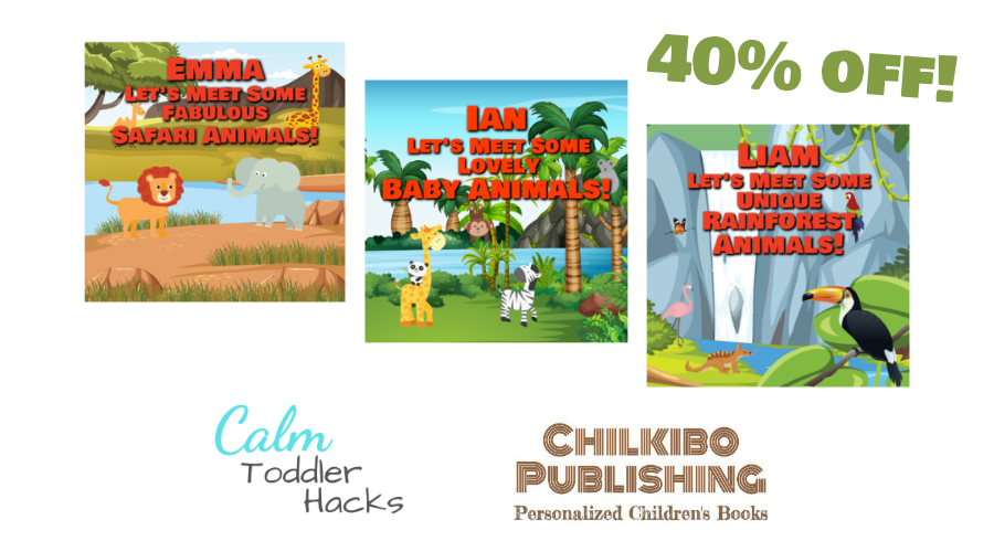 40% off a Personalized Children's Book by Chilkibo Publishing 