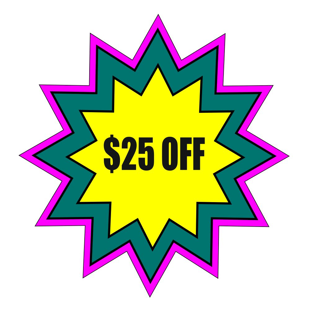 $25 OFF COUPON
